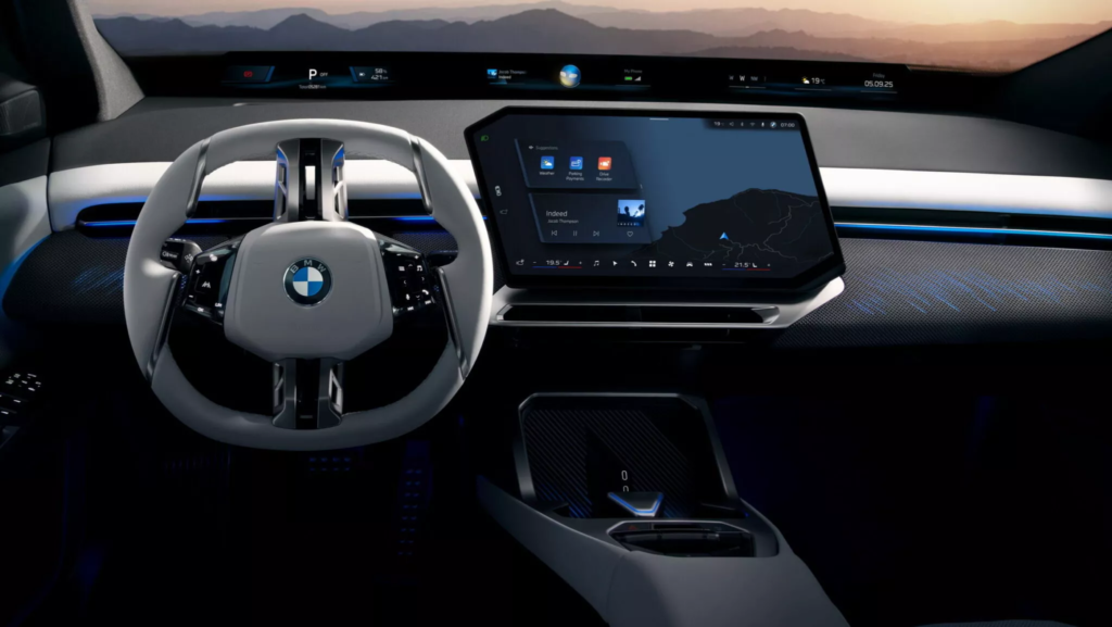 Interior BMW iX3 terkini (Doc. Carscoops).