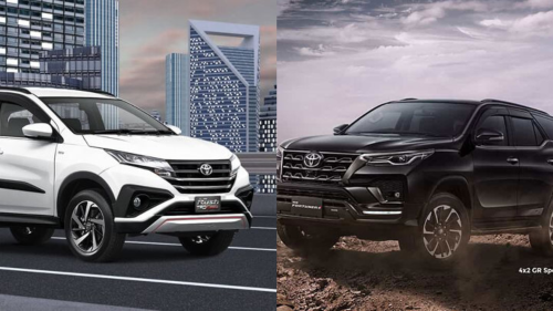 Toyota memiliki cukup banyak pilihan mobil yang cocok digunakan untuk perjalanan bersama keluarga, mulai dari MPV hingga SUV. Dua model yang sering menjadi pertimbangan adalah Toyota Rush dan Toyota Fortuner.