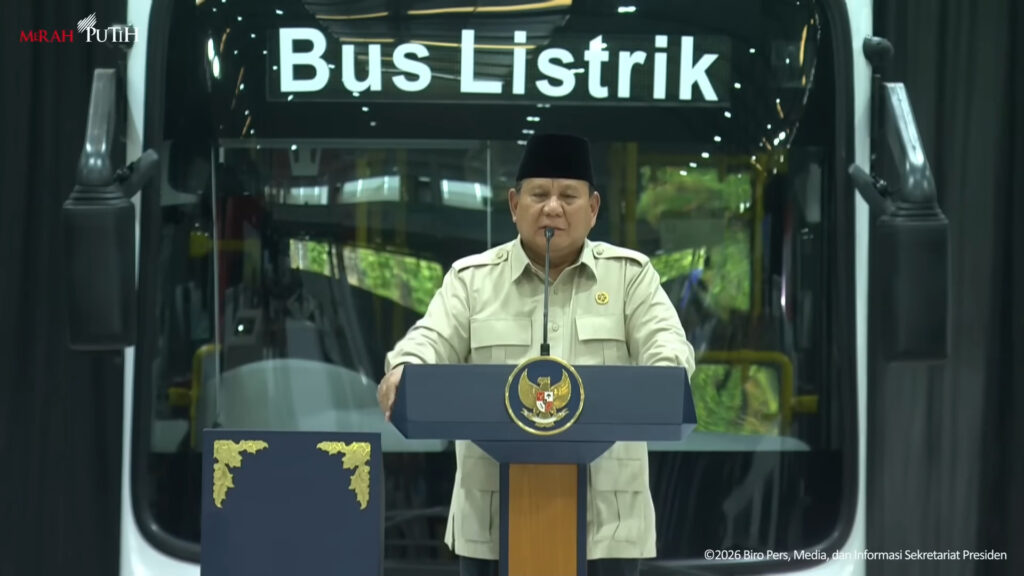 Preesiden Prabowo Saat Peresmian VKTR di Magelang Dok. Sekretariat Presiden