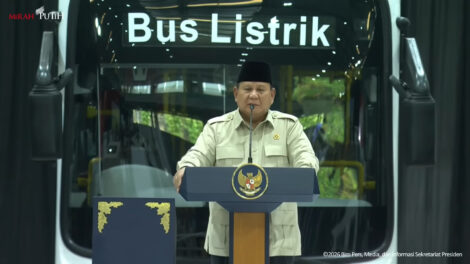 Preesiden Prabowo Saat Peresmian VKTR di Magelang Dok. Sekretariat Presiden